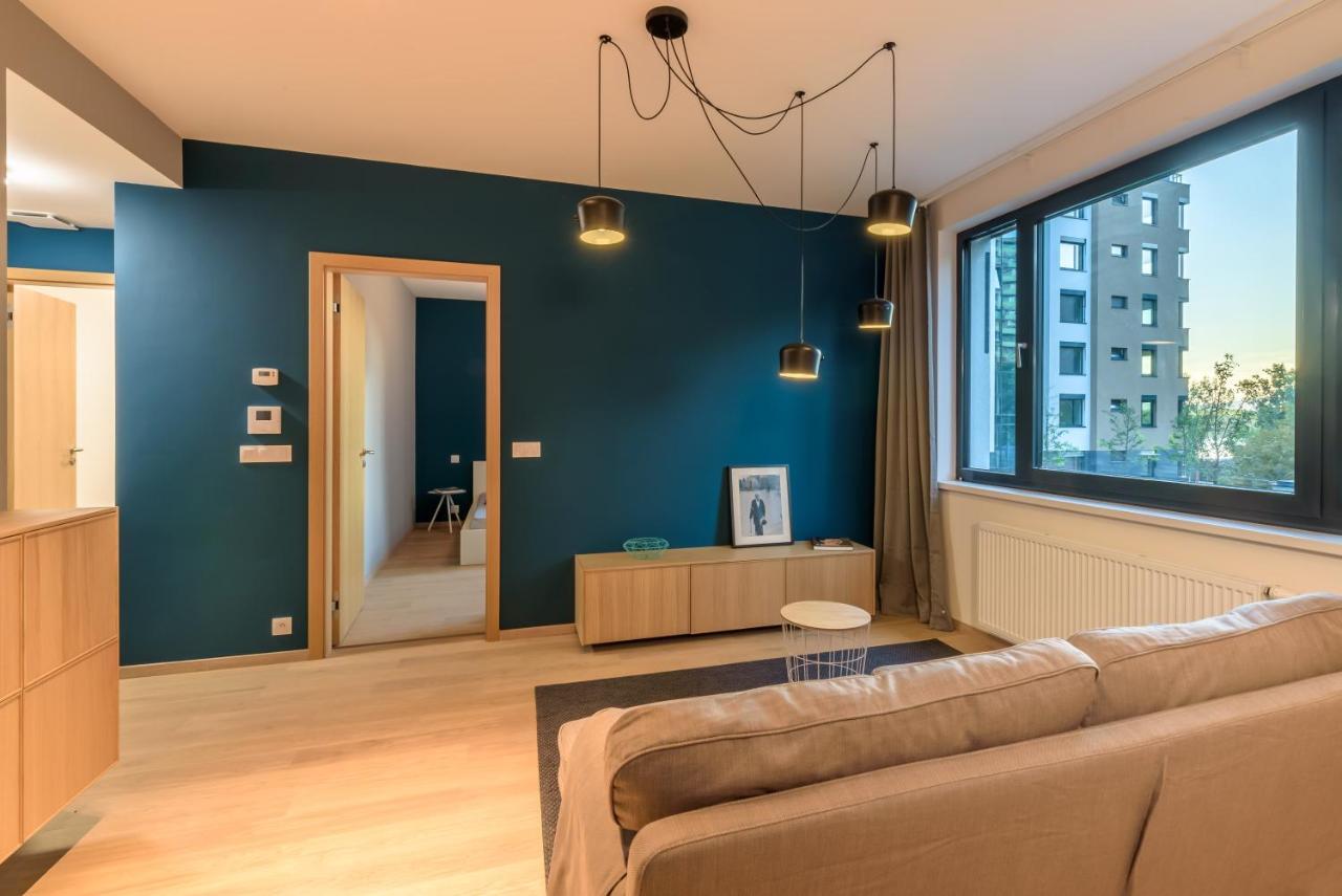 Bratislava Center, River Front, Private Parking Included Exterior foto
